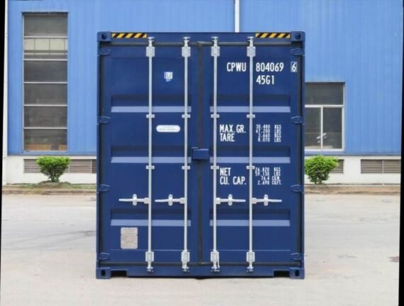 Contenedor aislado de cubo de 40 pies de alto - Imagen 2