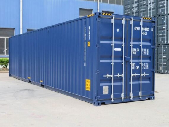 Contenedor aislado de cubo de 40 pies de alto