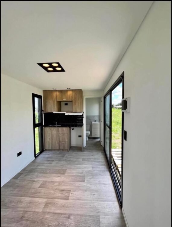 Casa contenedor moderna (3 habitaciones + entrepiso) - Imagen 3